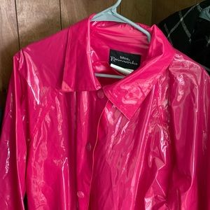 Totes Rainworks pink rain jacket